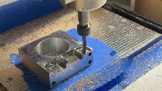 Upgraded CNC 3018 cutting Alumnium test 2 [upl. by Evadne]