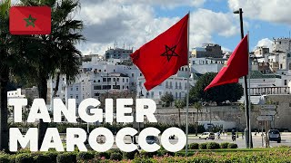 Tangier Marocco 🇲🇦 — Walking Tour 【4K HDR】 [upl. by Dearman772]