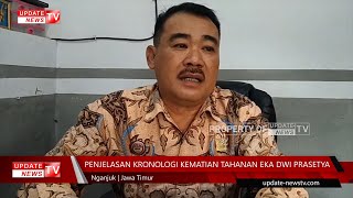 Satu Tahanan Meninggal Rutan Kelas IIB Nganjuk Pastikan Bukan Karena Kekerasan [upl. by Lebanna440]