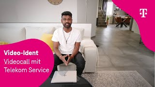 VideoIdent Videocall mit Telekom Service  Schritt für Schritt [upl. by Adneral]