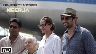 Making Of Neerja 4  Rama Bhanots Blessings [upl. by Haff]