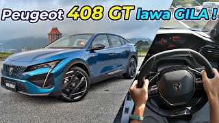 REVIEW Peugeot 408 GT Malaysia  USHAS MOST PEOPLES CAR [upl. by Muscolo424]