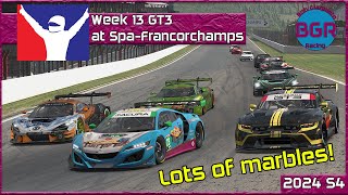 iRacing GT3 at SpaFrancorchamps  iRacing Acura NSX GT3 [upl. by Kenric922]