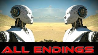 All Endings  The Talos Principle [upl. by Hattie]