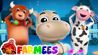 Kaboochi  Dance Song for Kids More Sing Along Nursery Rhymes for Babies  Animal Cartoon  Farmees [upl. by Anial]