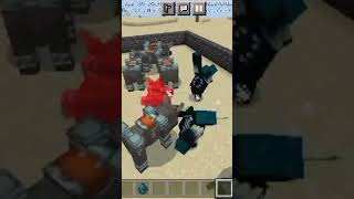 10 ravagers vs 2 warden  who will who  epic battle Minecraft [upl. by Solraced391]