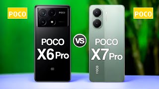 Poco X6 Pro 5G Vs Poco X7 Pro 5G [upl. by Bannerman]