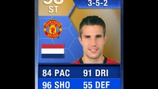 FIFA 13 TOTS VAN PERSIE 93 Player Review amp In Game Stats Ultimate Team [upl. by Beth]