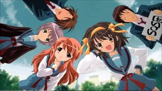 The Melancholy of Haruhi Suzumiya  Tomare Full HDHQ Ending 2 [upl. by Namajneb]