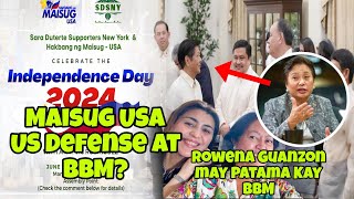 US defense at BBM ll Rowena Guanzon may Patama ll Maisug US tuloy na [upl. by Ynneb]