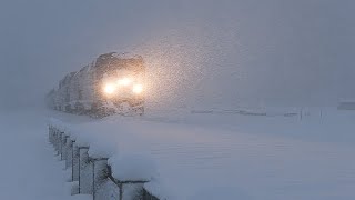 Snow Trains at Skykomish [upl. by Essilrahc]