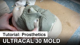 How to make an Ultracal 30 mold for prosthetics [upl. by Wenn]