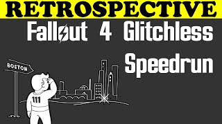 SPEEDRUN EXPLAINED Retrospective Glitchless Speedrun of Fallout 4 [upl. by Shelli956]