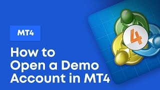 How to Open a Demo Account in MT4  BlackBull Markets [upl. by Alleciram915]