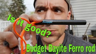 Bayite Ferro Rod Review [upl. by Isidor56]