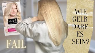 EXPERT Permanente Coloration Helles Aschblond 101  Wie es nicht laufen sollte  LaleTube [upl. by Yarw]