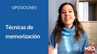 💭 Técnicas de memorización para oposiciones Conoce las mejores ✨  MAD 📚 [upl. by Ligriv563]