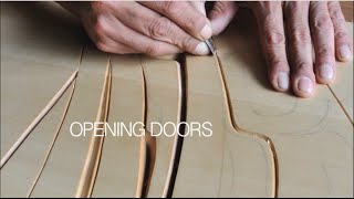 Opening Doors Cedar Door Carvers Project [upl. by Evante]