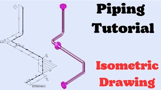 Piping Isometric Drawings Explained for Beginners [upl. by Phio]