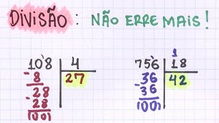 Como Fazer Divisão  Fácil e Rápido [upl. by Petie570]