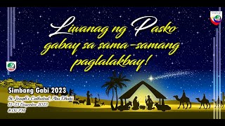 Simbang Gabi 2023  Unang Gabi [upl. by Akerahs]