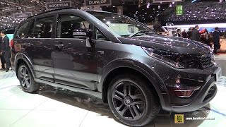 2016 Tata Hexa Varicor 400  Exterior and Interior Walkaround  2016 Geneva Motor Show [upl. by Nichols]