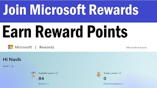 Microsoft Rewards  How to sign up for Microsoft Rewards  How to Join Microsoft Rewards [upl. by Niccolo]