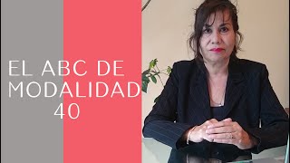 El ABC de modalidad 40  Pensiones IMSS [upl. by Pugh93]