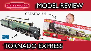 Hornby Tornado Express Train Set R1225  Unboxing and Review [upl. by Krawczyk]