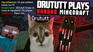 DRUTUTT PLAYS MINECRAFT HORROR MODPACK [upl. by Felizio]