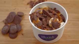 Glenisk Upfront amp Personal Banana Caramel Chocolate amp Greek Yogurt [upl. by Yenmor]