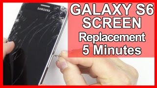 How To Replace Galaxy S6 Screen Replacement in 5 Minutes [upl. by Ahsan414]