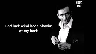 Johnny Cash  Thirteen Lyrics [upl. by Leba]