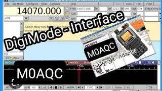 M0AQC  DigiMode Adapter  Demonstration [upl. by Arly]