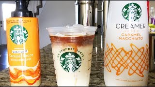 HOW TO MAKE A STARBUCKS CARAMEL MACCHIATO  A SIMPLE WAY [upl. by Yblocaj871]