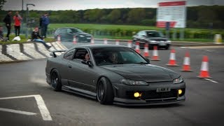 JDM Cars Accelerating  Leaving JapFest Silverstone 2019 [upl. by Spiegel]