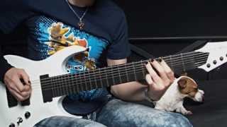 8 STRING GUITAR SHREDDING  Neogeofanatic [upl. by Aehsel]