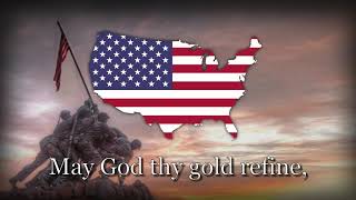 quotAmerica The Beautifulquot  United States Patriotic Song [upl. by Aibos]