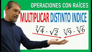 👉 Cómo Multiplicar RADICALES con DIFERENTE ÍNDICE  Explicación PASO A PASO  Doctor Alfa [upl. by Wirth]