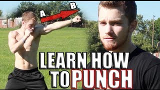 Learn How to Punch Like a Boxer [upl. by Marduk]