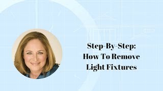 StepByStep How To Remove Light Fixtures [upl. by Enaillil562]