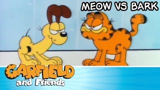 Meow VS Bark  Garfield amp Friends [upl. by Oinigih]