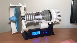 Fully Powered 3D Printed Jet Engine [upl. by Langley]