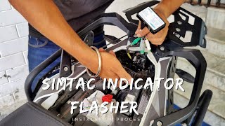 Installing Simtac Indicator Flasher  Easy Plug amp Play for KTM ADV 250390 [upl. by Grimbly732]