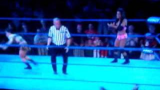 Earl Hebner Kisses Madison Rayne [upl. by Mccahill]