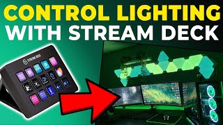 HOW TO CONTROL LIGHTS WITH A STREAM DECK [upl. by Koah]