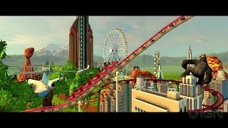 Theme Park Tycoon Ep 2 Making First RollerCoaster  Roblox [upl. by Ailaham]