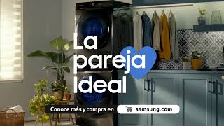 Samsung  La Pareja Ideal 💙 lavadora y secadora Samsung [upl. by Shepley46]