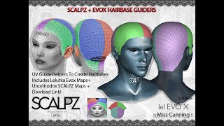 Miss Canning   SCALPZ  EVOX HAIRBASE GUIDERS  Second Life [upl. by Shaffert]