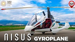 NEW GYROPLANE NISUS Aero  Slovakia pavilion expo2020 [upl. by Fedora]